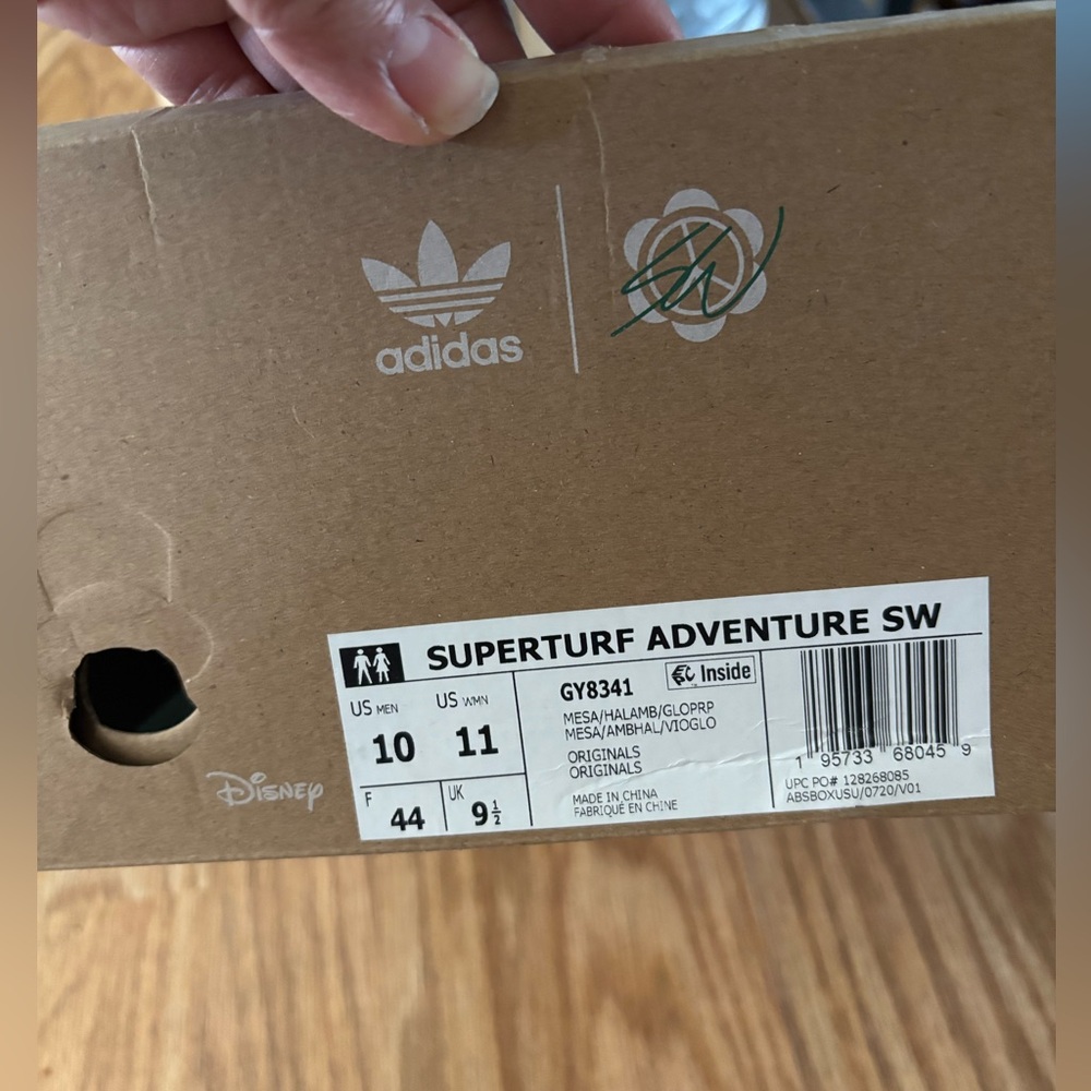 Adidas X Sean Wotherspoon X Disney Superturf Adventure Sneakers 10 - Picture 13 of 14